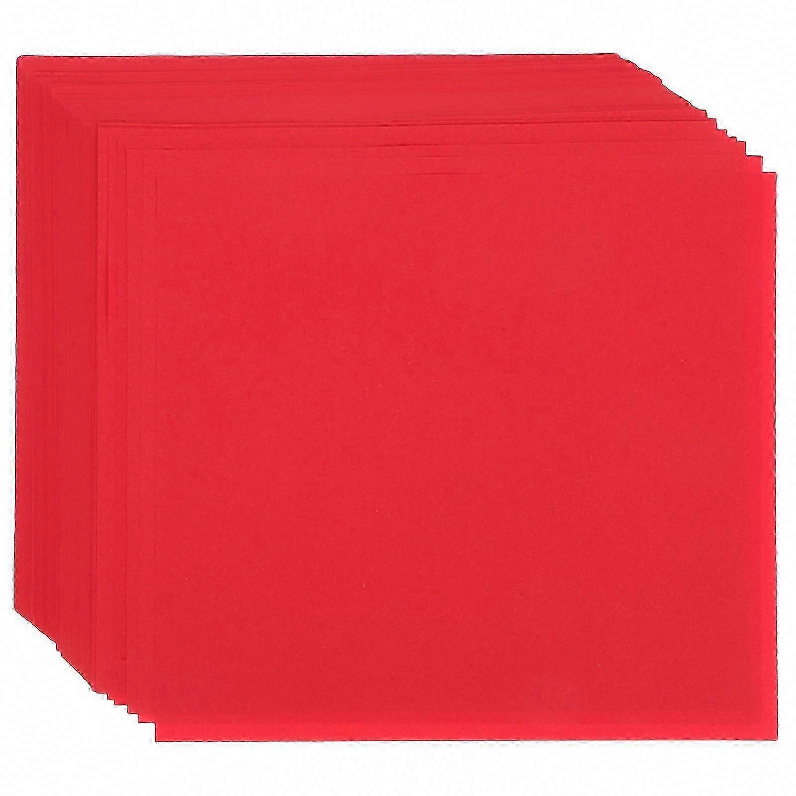 Red Origami Paper 20x20cm 200 Sheets compatible with Crafting