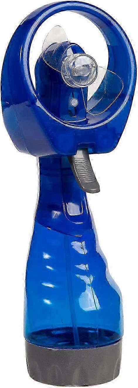 Fan with spray bottle