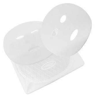 1 Conjunto de Lama Máscara Fabricante Bandejas Placas Fazendo Moldes Máscara Facial Ferramentas Máscara Tecido