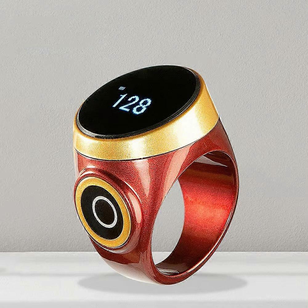 [New] S9 Adjustable Size Button Smart Bluetooth Prayer Ring Counter