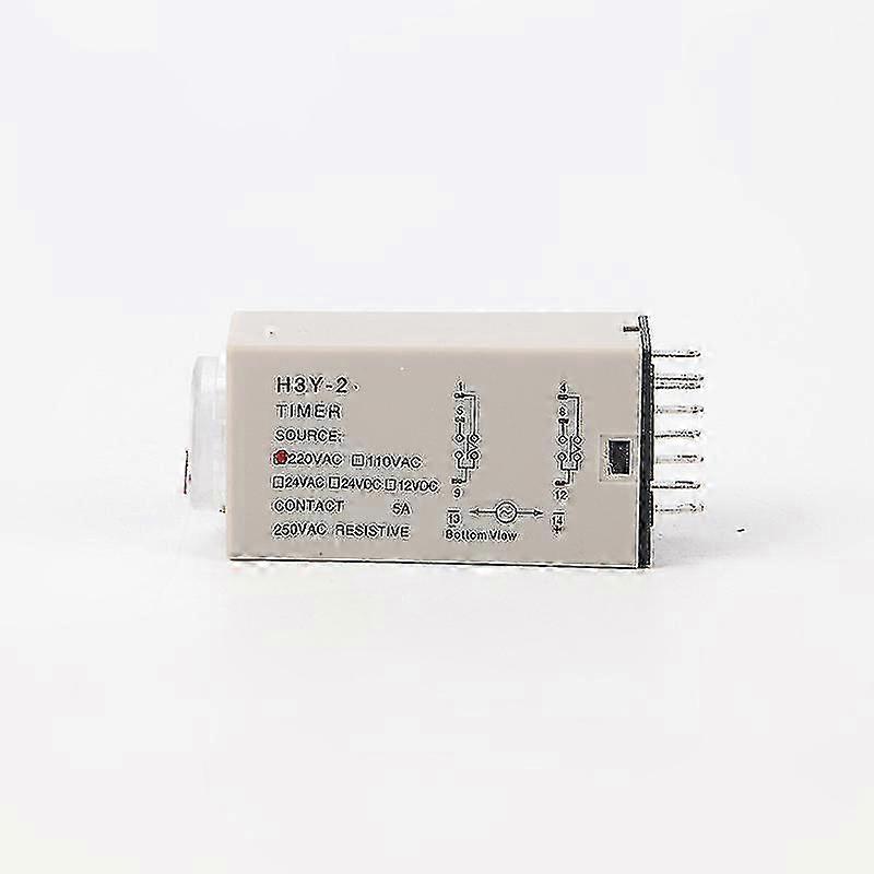 Ac 220v H3y-2 Timer Time Relay Solid State Timer 0-10 Second - q36/YY