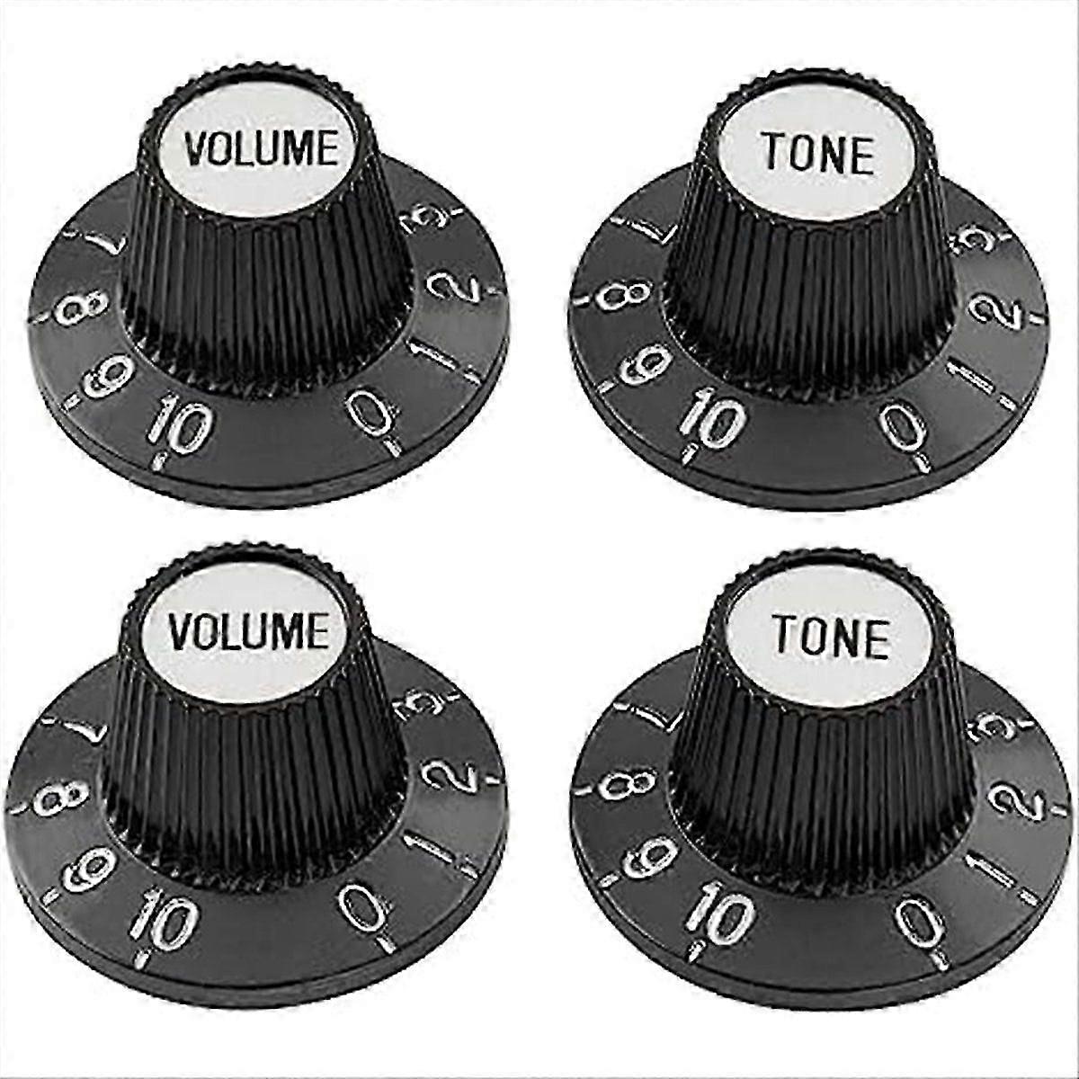 Top Hat Knobs for Electric Guitar Amplifier Effect Pedal Tone Volume Control Use