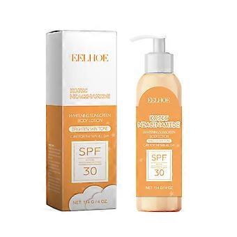 Eelhoe Protective Brightening Body Cream Uv Protection Mild Moisturizing Light Refreshing Niacinamide Ingredients