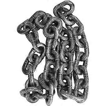 Fake Chain Leash, Fake & Funny Big Chain Leash Funny Dog Toy, That Looks Like a Huge Chain for Small Dogs Cats Puppies (#1)