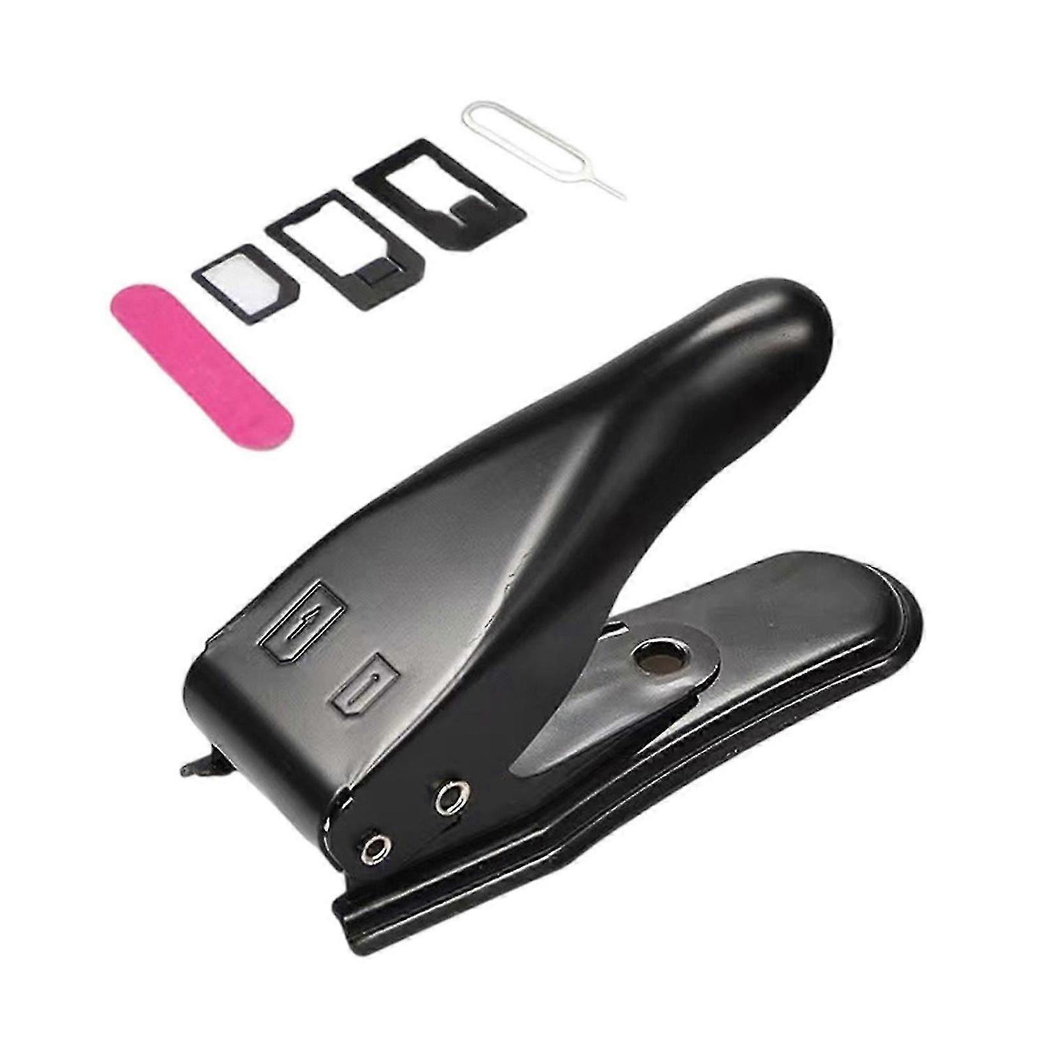 Easy-to-Use Multifunction Card Cutter with Ejection Pin & Adapter