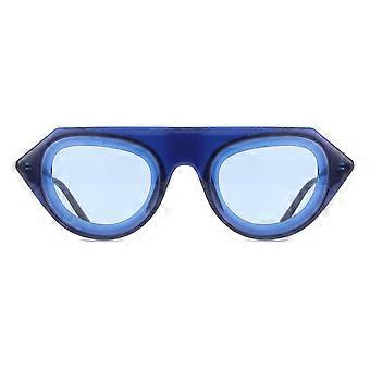 Calvin Klein CKNYC1854SR 410 Full Rim Milky Navy Men Oval Sunglasses UV2 Original