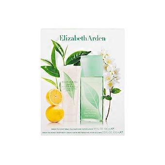 Green Tea Gift Set EDT 100 ml and Body Cream 100 ml