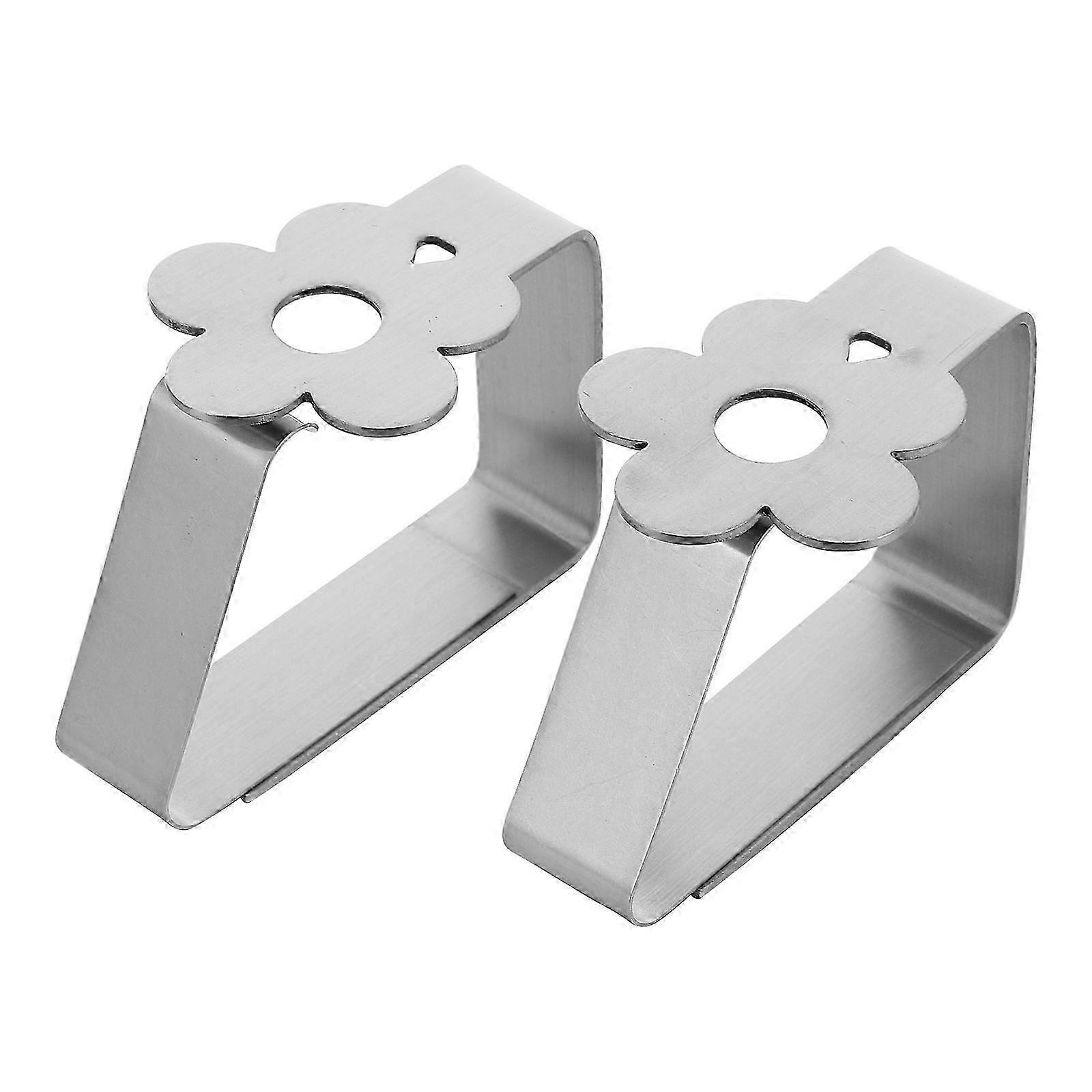 Heavy-Duty Stainless Tablecloth Clips