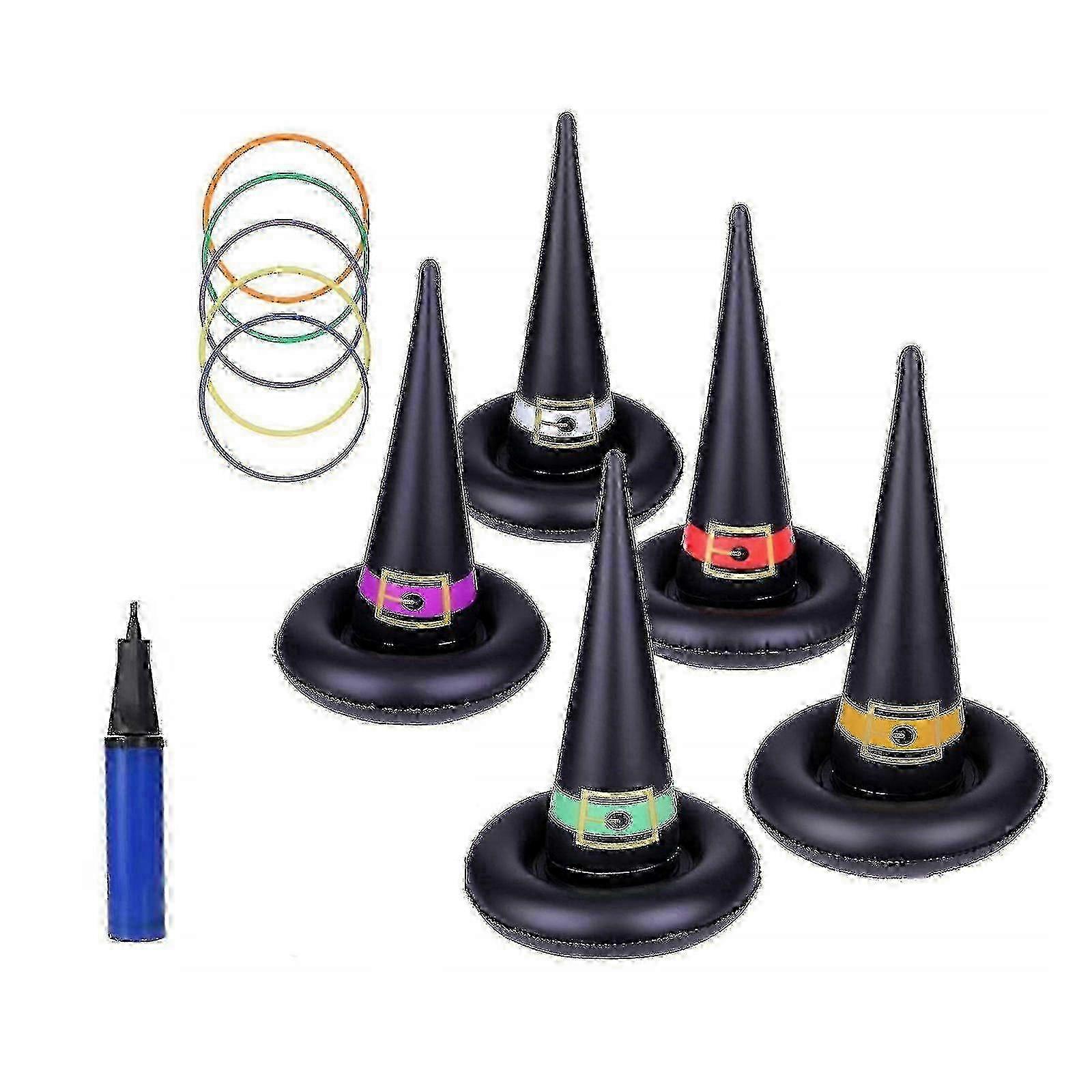 Inflatable Halloween Ring Toss Set