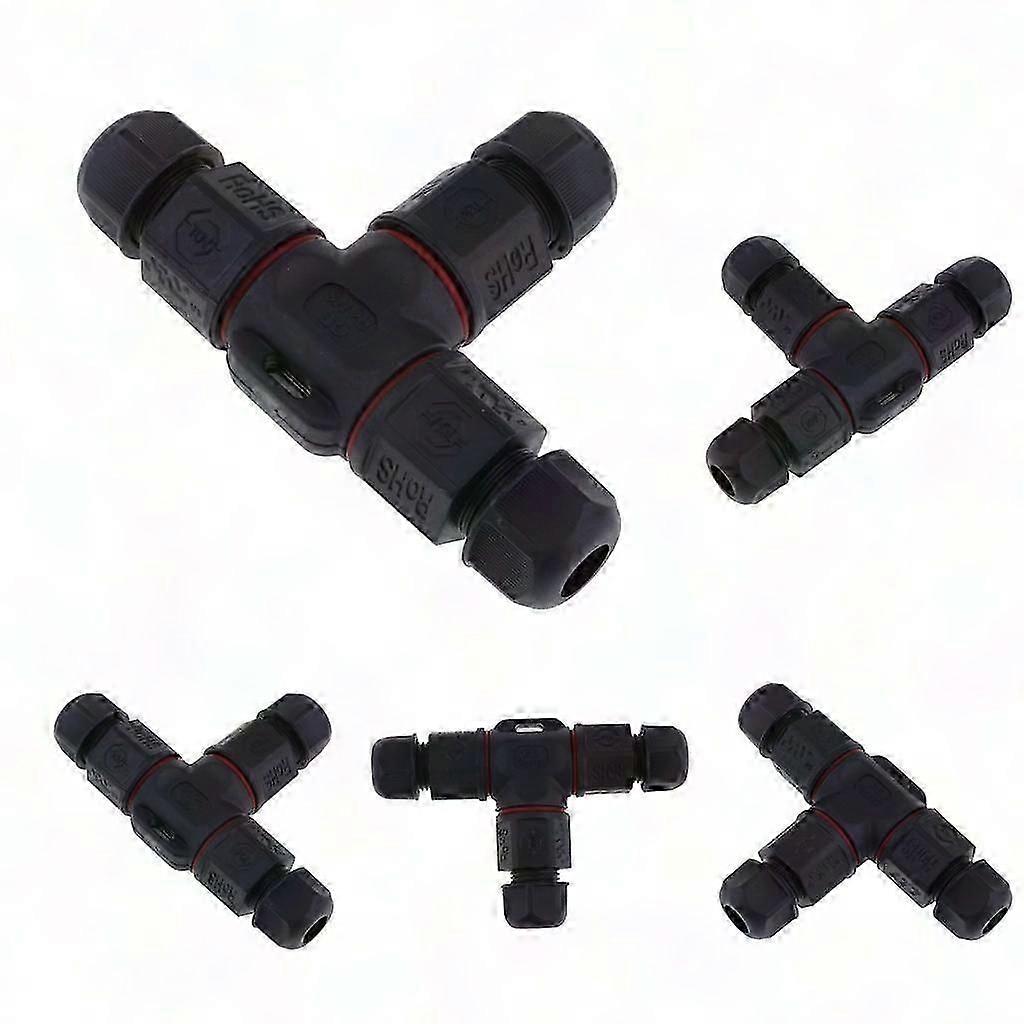 5Pcs Waterproof IP68 Cable Connector L20 2 Multipole Plug Socket