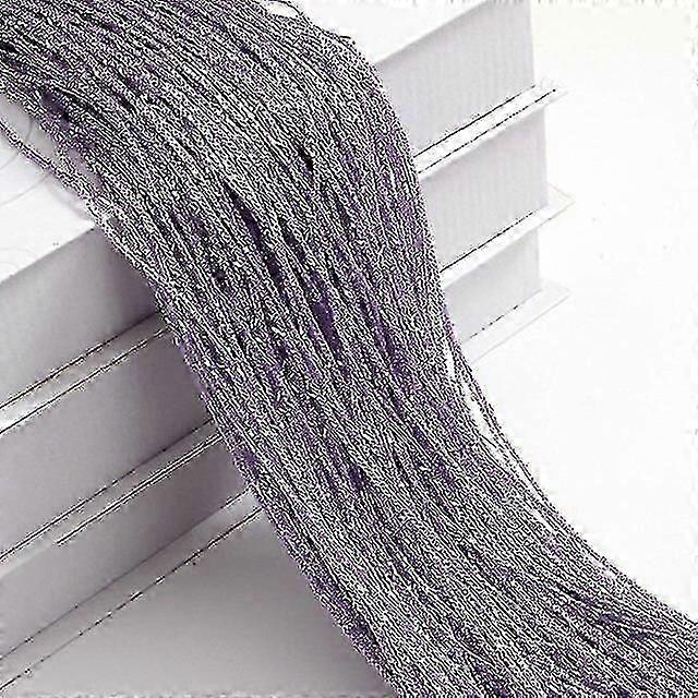 DIY-Trimmable Shimmering Thread Valance