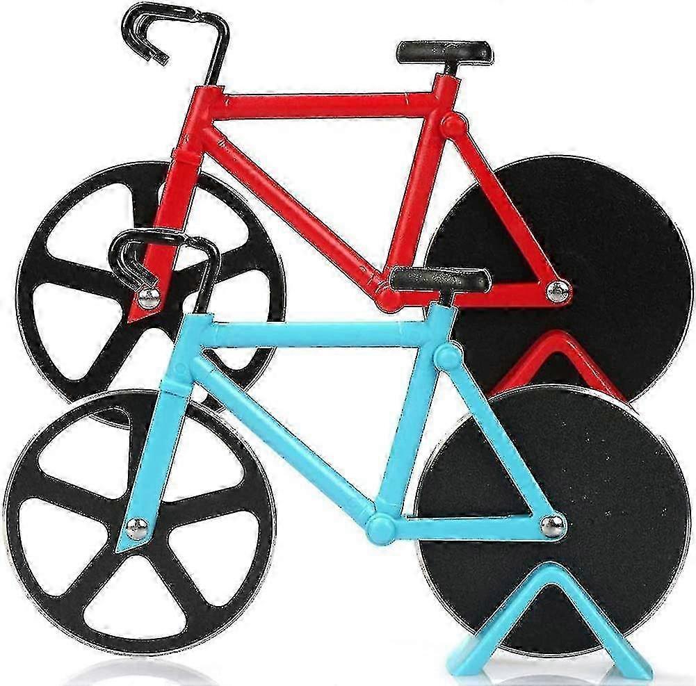 Bicycle Pizza Cutter, Durable for Kitchen & Dining