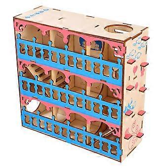 Veilig houten doolhof voor hamsters