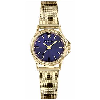 Trendy kiss?  Lucille Women's Analog Quartz Watch with Stainless Steel Bracelet TMG10084-05