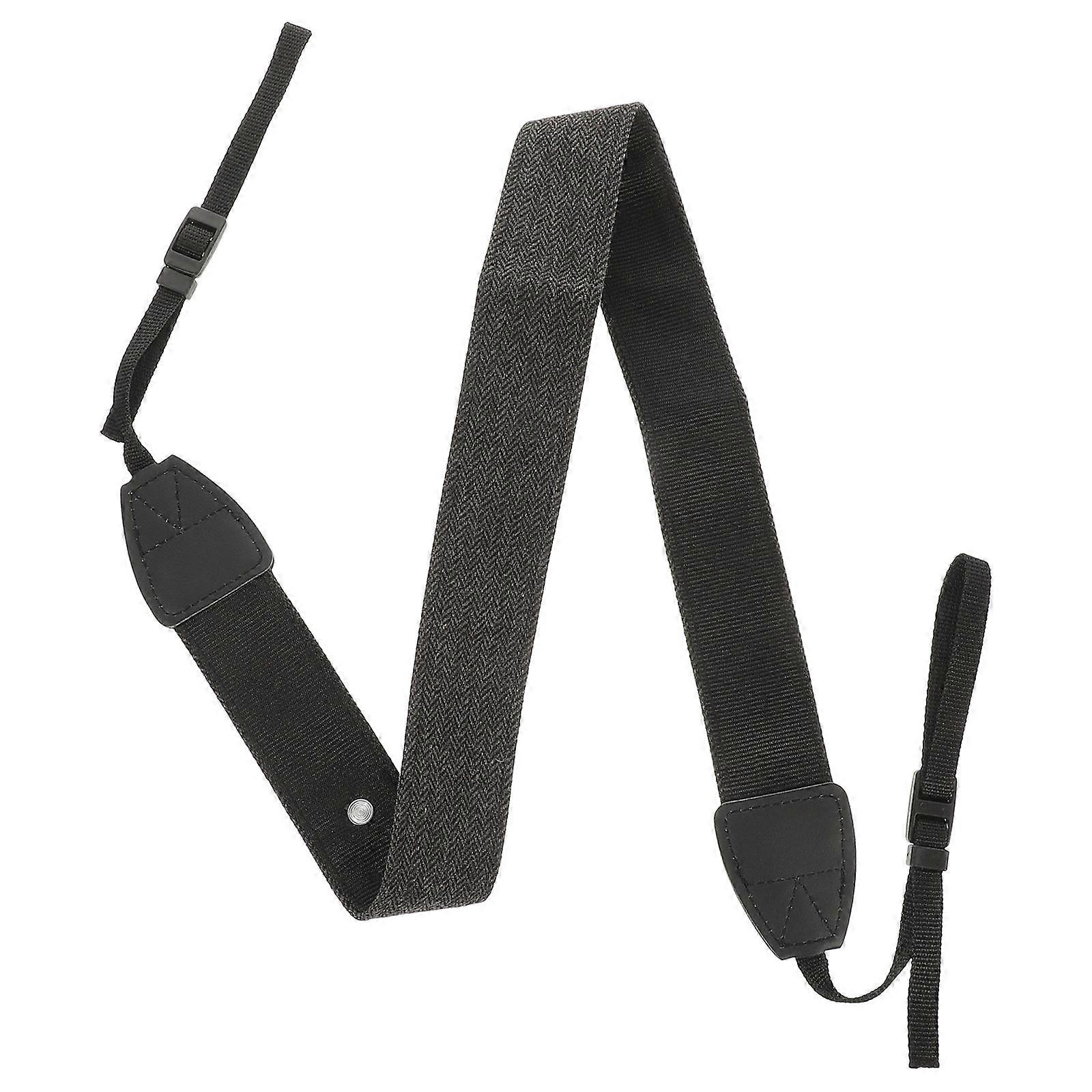 Grey Cotton Camera Strap Replacement for Comfortable Use