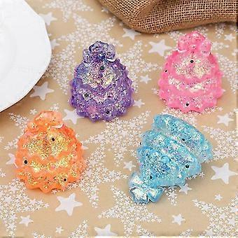 Glow in The Dark Christmas Tree Squishy Toy,Sensory Fidget Stress Relief Toy for Kids Boys Girls,Stocking Stuffer Christmas Gift_yzad
