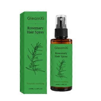 2pcs Rosemary Hair Spray, fine even mist, non-greasy, leaves hair smooth and shiny, ideal for convenient daily hair care