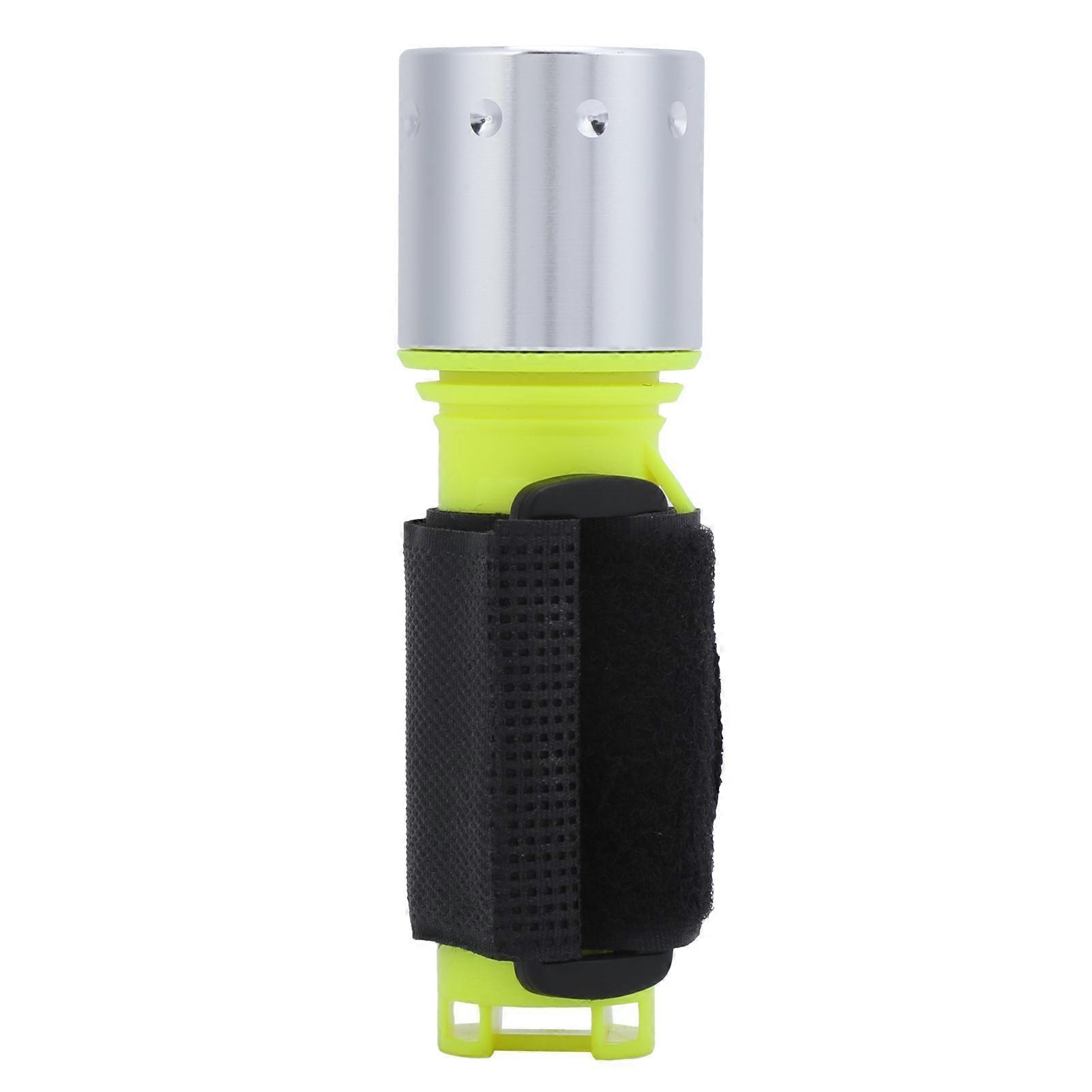 Mini Diving Light Portable Waterproof Wear Resistant Diving Flashlight for Diving Expedition