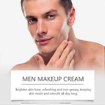 50G Men Moisturizing Toning Cream Natural Translucent Concealer Gloss Lightweight Non-Sticky Daily Quick Coverage Lazy Grooming
