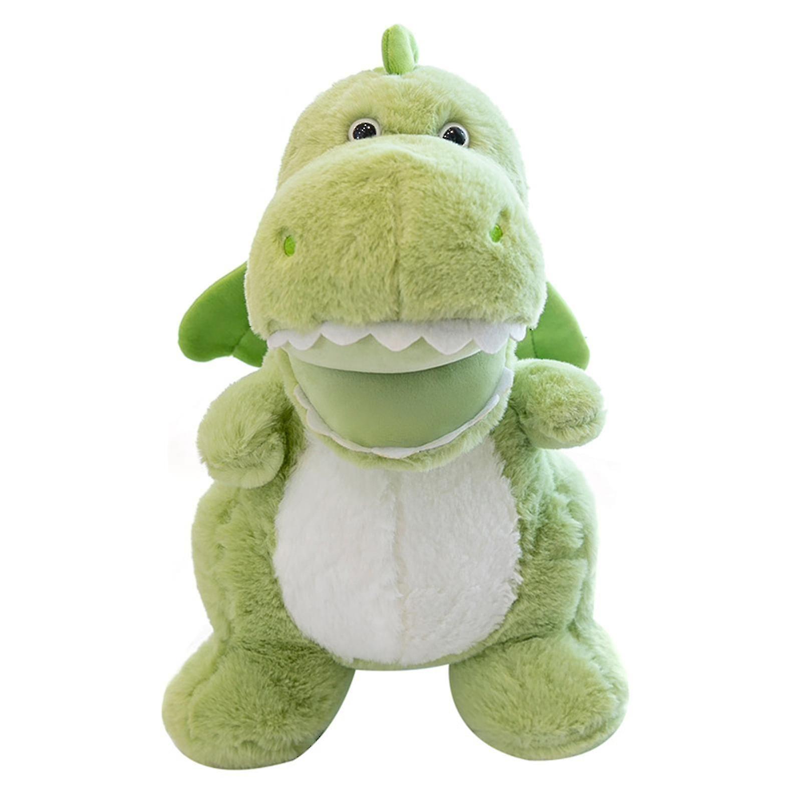 Kawaii Green Dinosaur Plush Toys Super Soft Cotton Eco-friendly Plush Toy For Baby Hugging Plush Toy