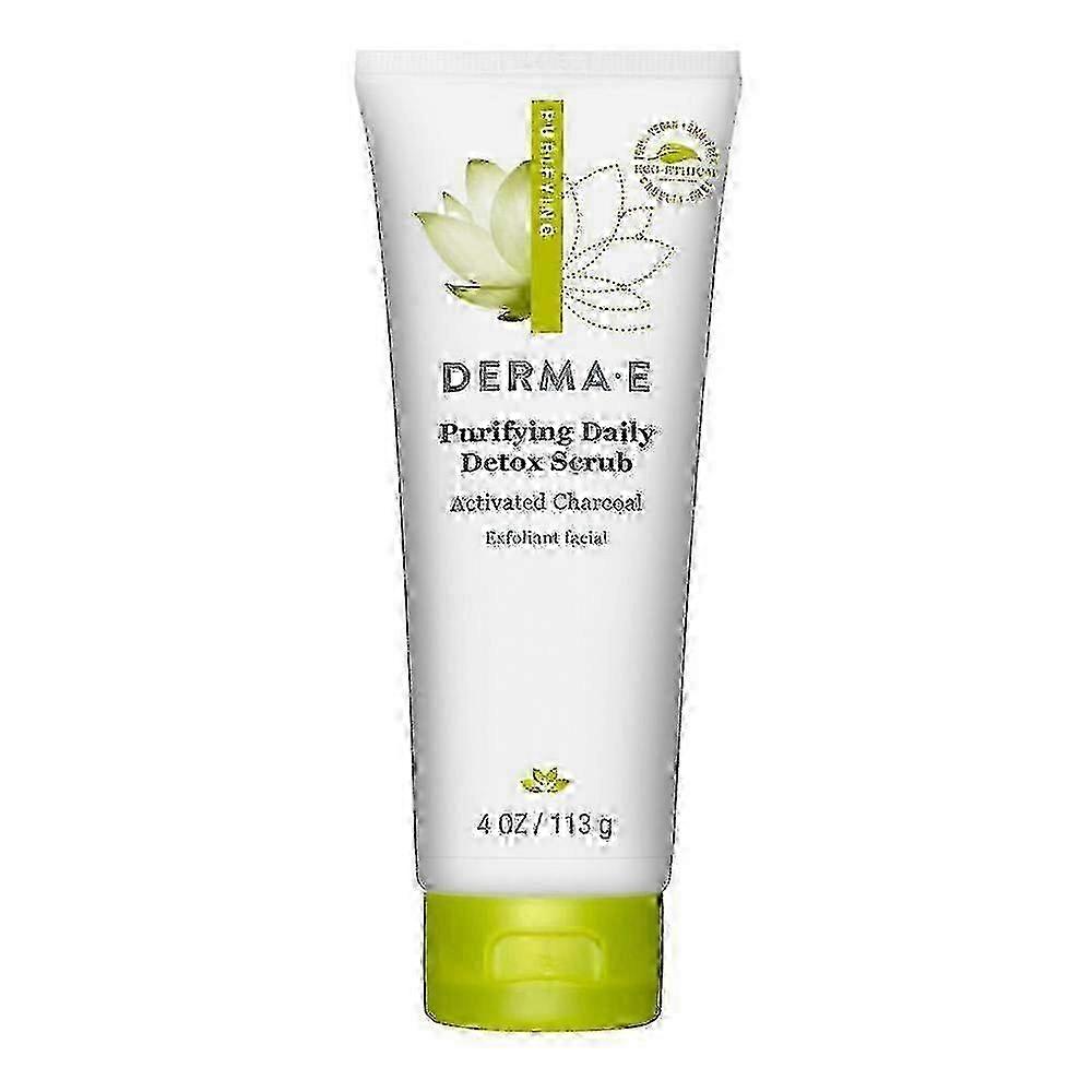 Derma E 净化日常排毒面部磨砂膏,4 盎司