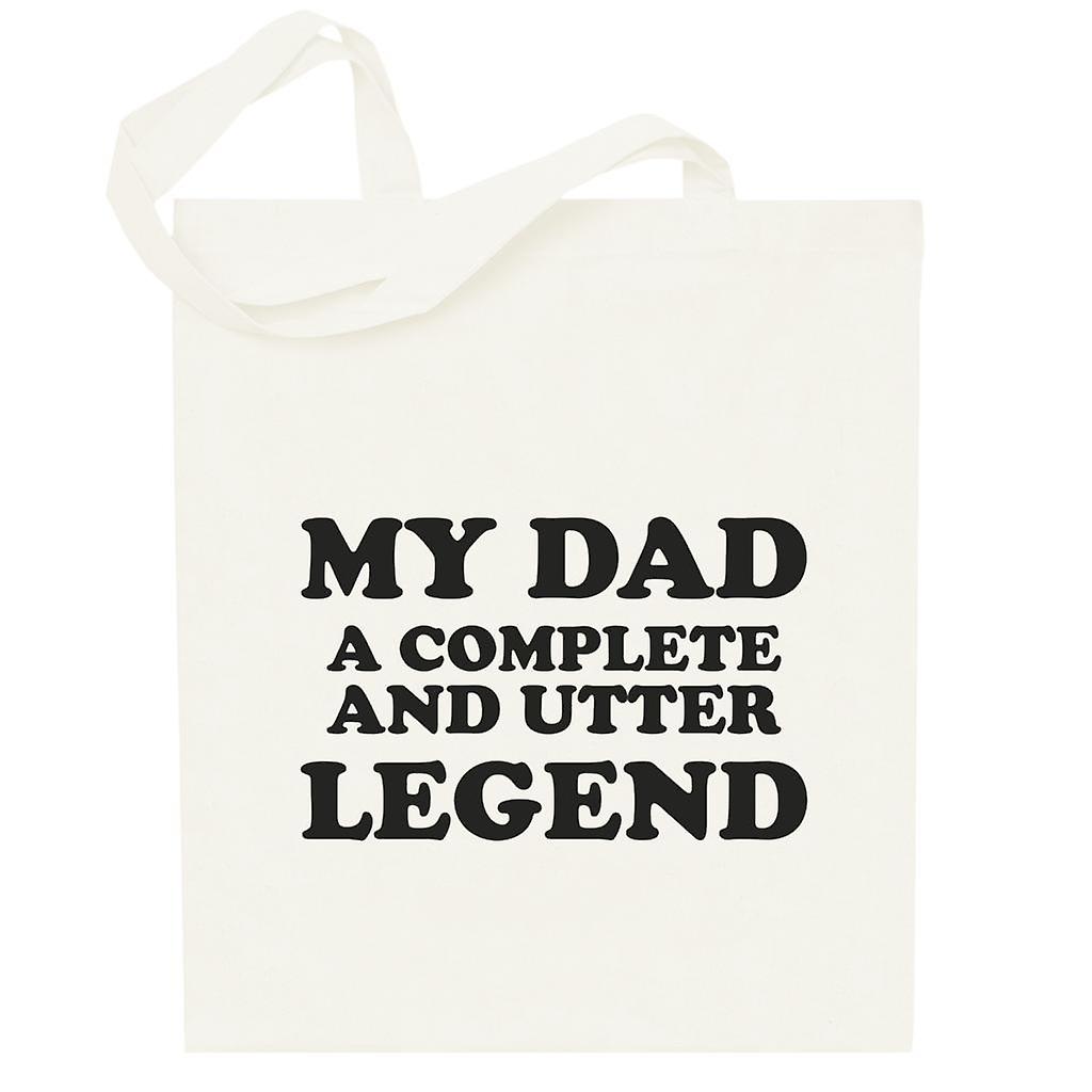 My Dad A Complete And Utter Legend Totebag
