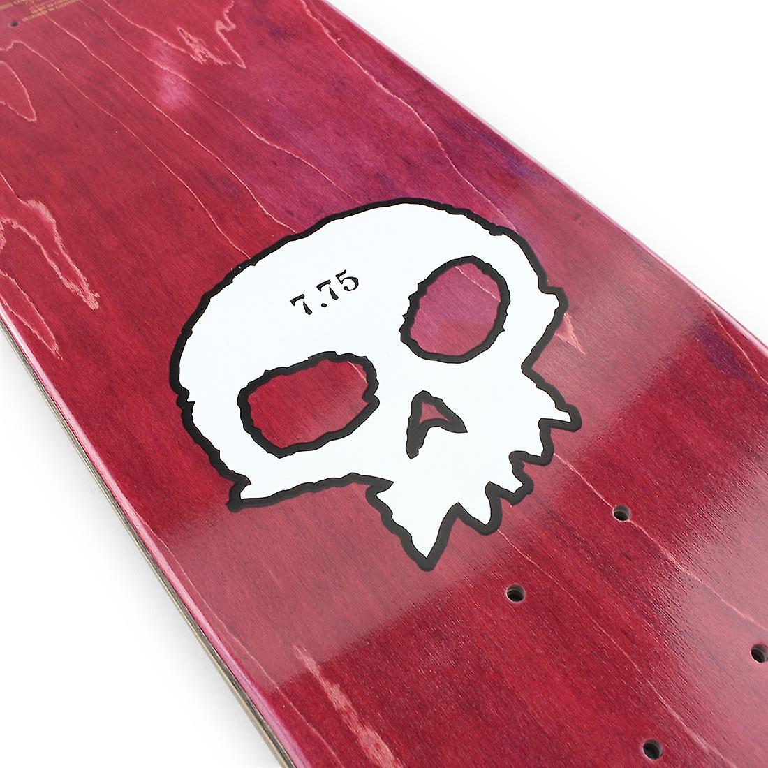 Zero Single Skull Skateboard Deck - Black | Fruugo US