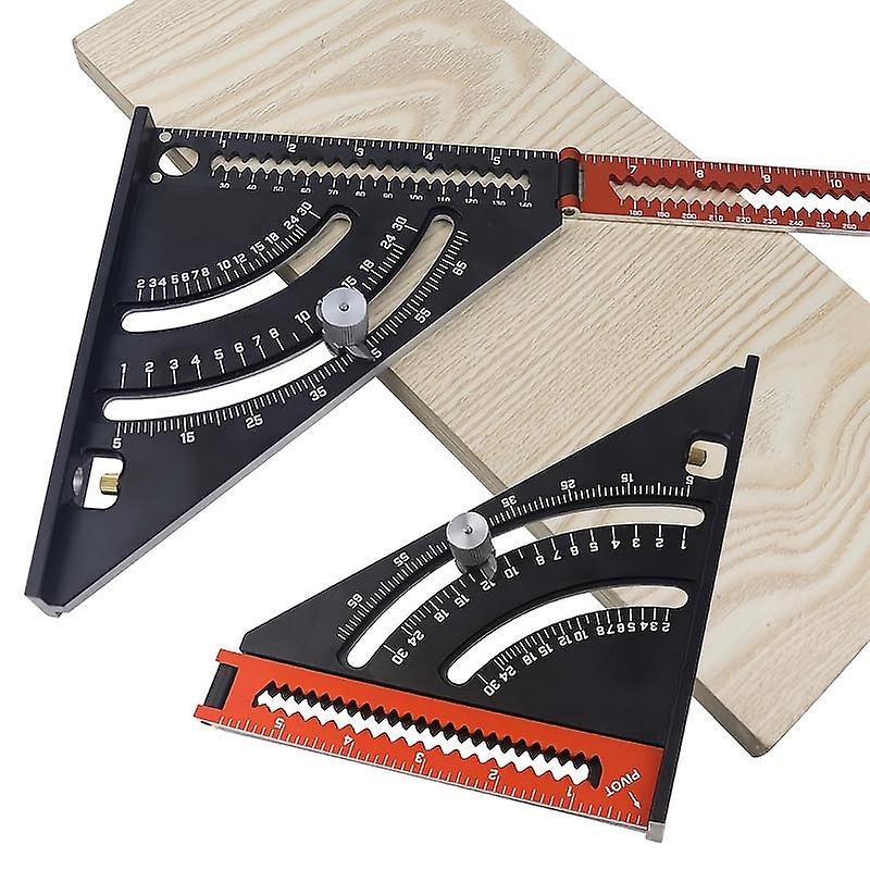 Multi-function Foldable Triangle Ruler, Square, Protractor & Marking Measuring Tool