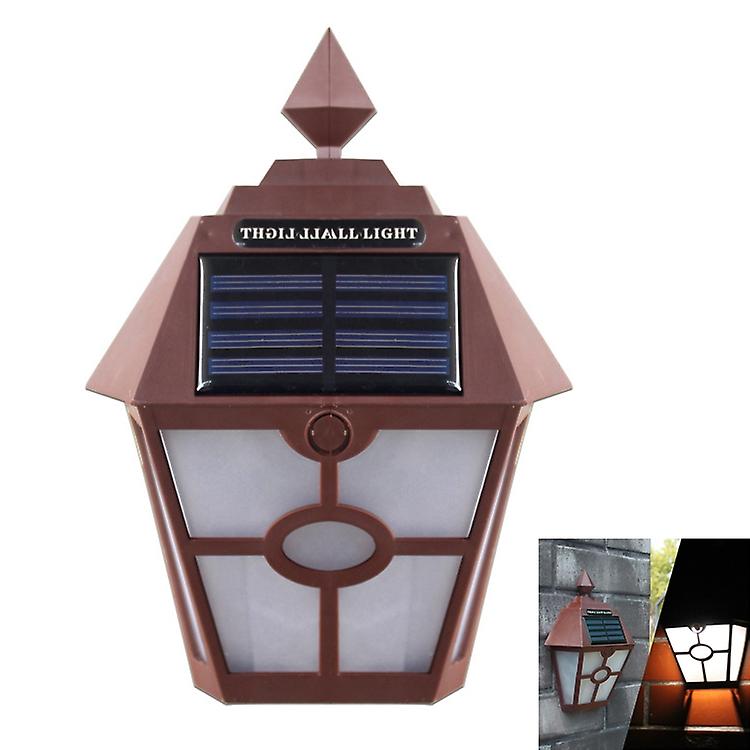 Solar Retro Hexagonal LED Wall Lamp