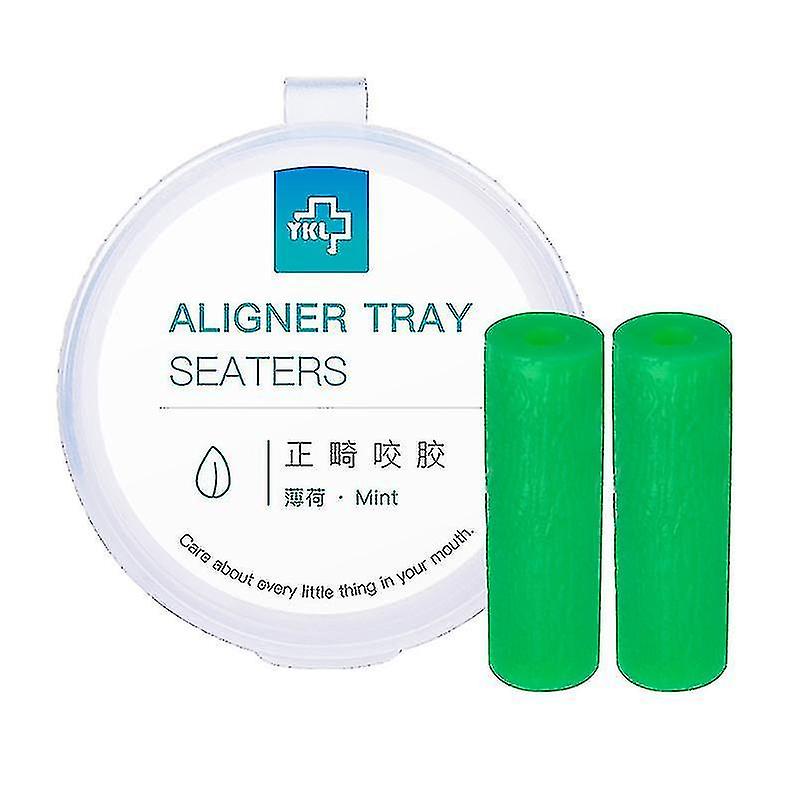 Aligner Chewies 2 Pcs/box Invisible Retainer Seater Orthodontic Silicone Stick