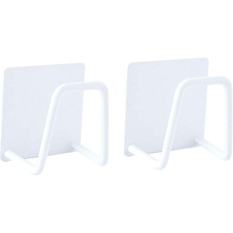 Adhesive Sponge Holder - Kitchen Sponge Holder - Sponge Holder - Kitchen Sink - Adhesive Hooks(White. 2)