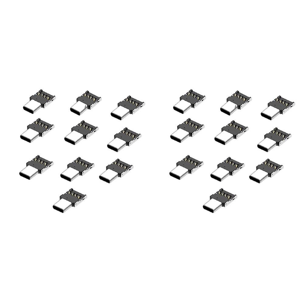 10pcs Usb-c 3.1 Type C To Usb Otg Adapter Connector Supported