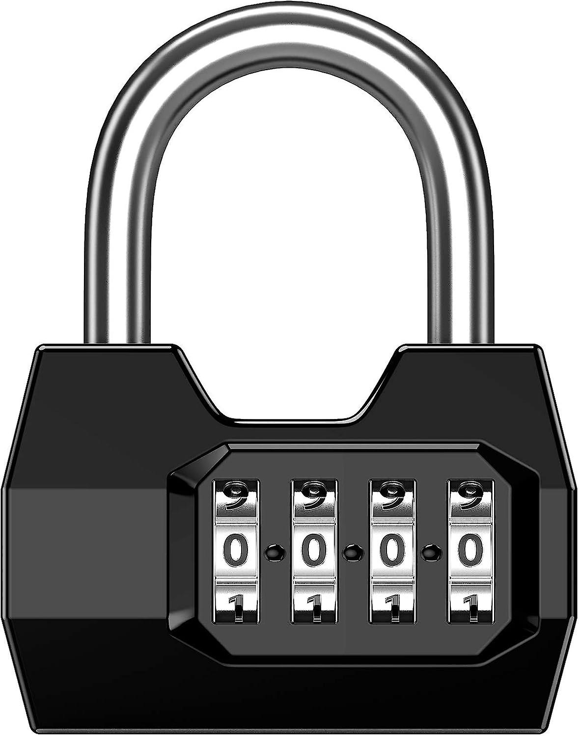 Resettable Combination Padlock for Gym School Use