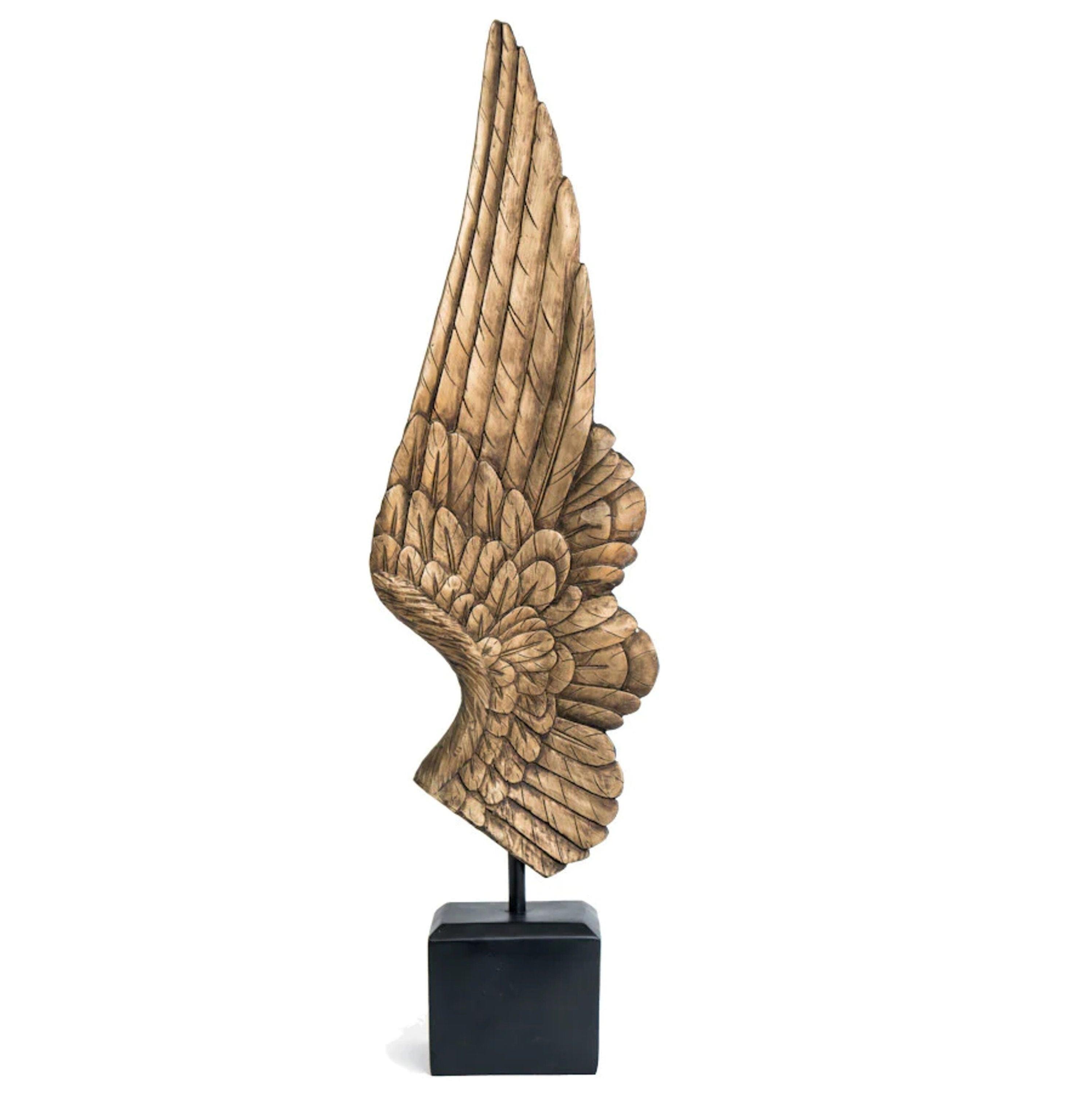 Large Angel Wing Figurine By Allianceinteriorsltd