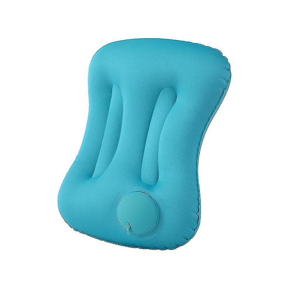 Inflatable Pillow Camping Pillow Neck Lumbar Support Pillow Portable Travel Pillow Inflatable