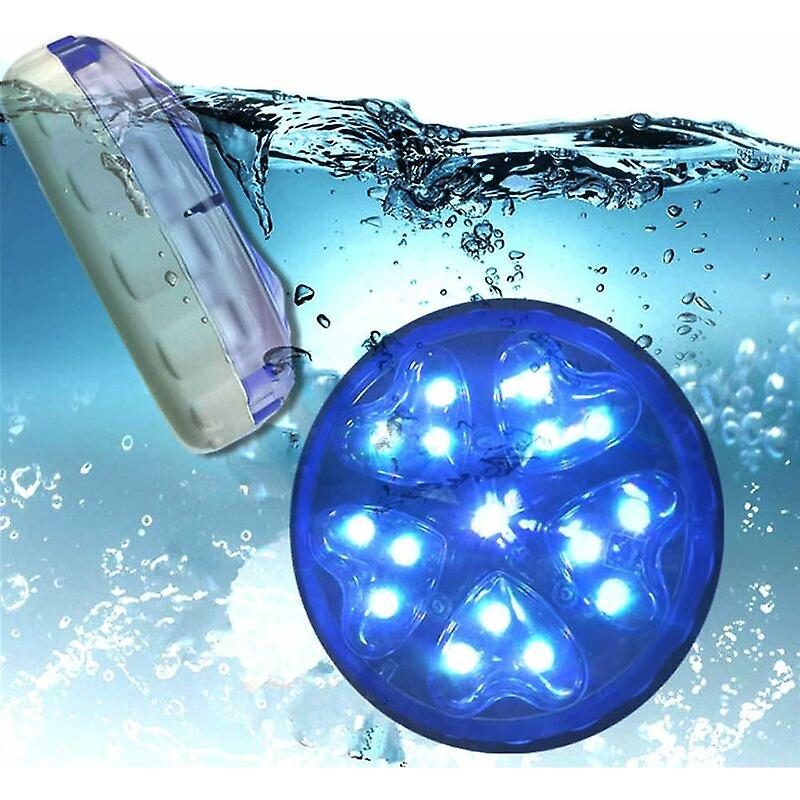 Swimming Pool Light, Submersible Led Light with Remote Control, Waterproof Bath Floating Mood Light, RGB Color Changing Pool Light for Kid Bathing, P
