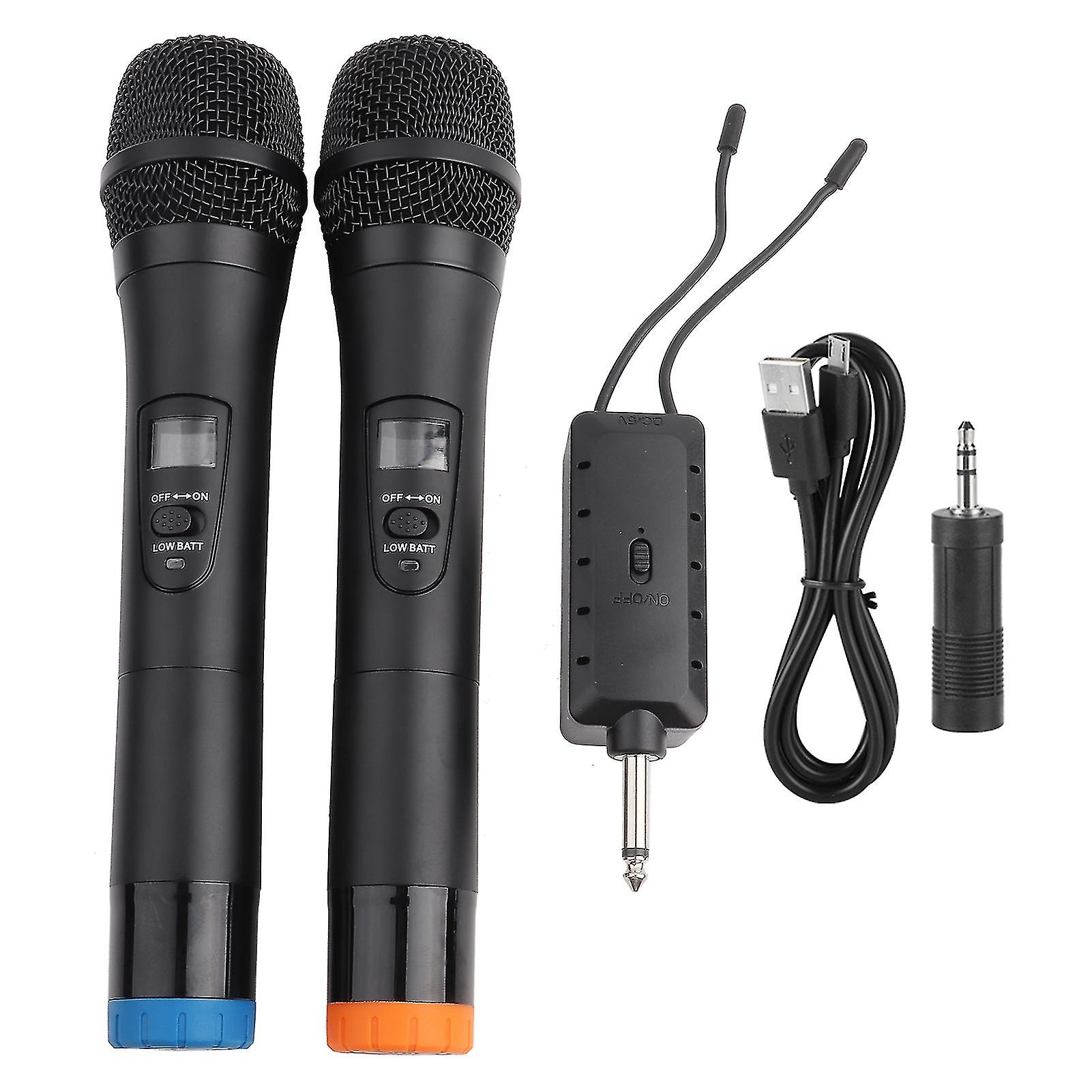 Universal Wireless Handheld Microphone System for Karaoke and Professional Use