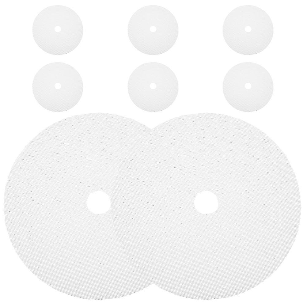 8pcs Silicone Dehydrator Sheets Reusable Dehydrator Trays Round Fruit Drying Mesh