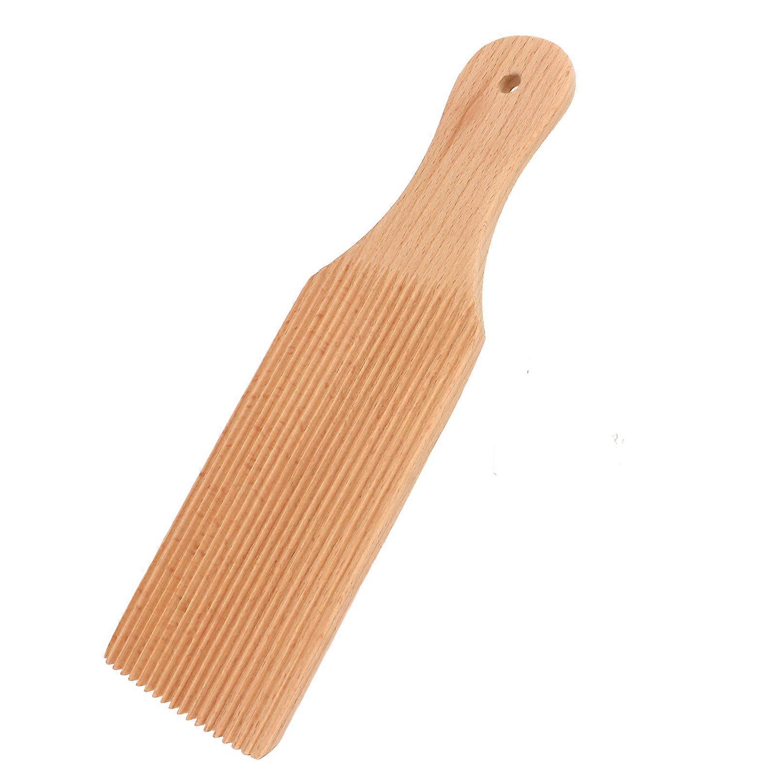 Gnocchi Board Beech Smooth Surface Lightweight Practical Gnocchi Roller for Perfect Shape