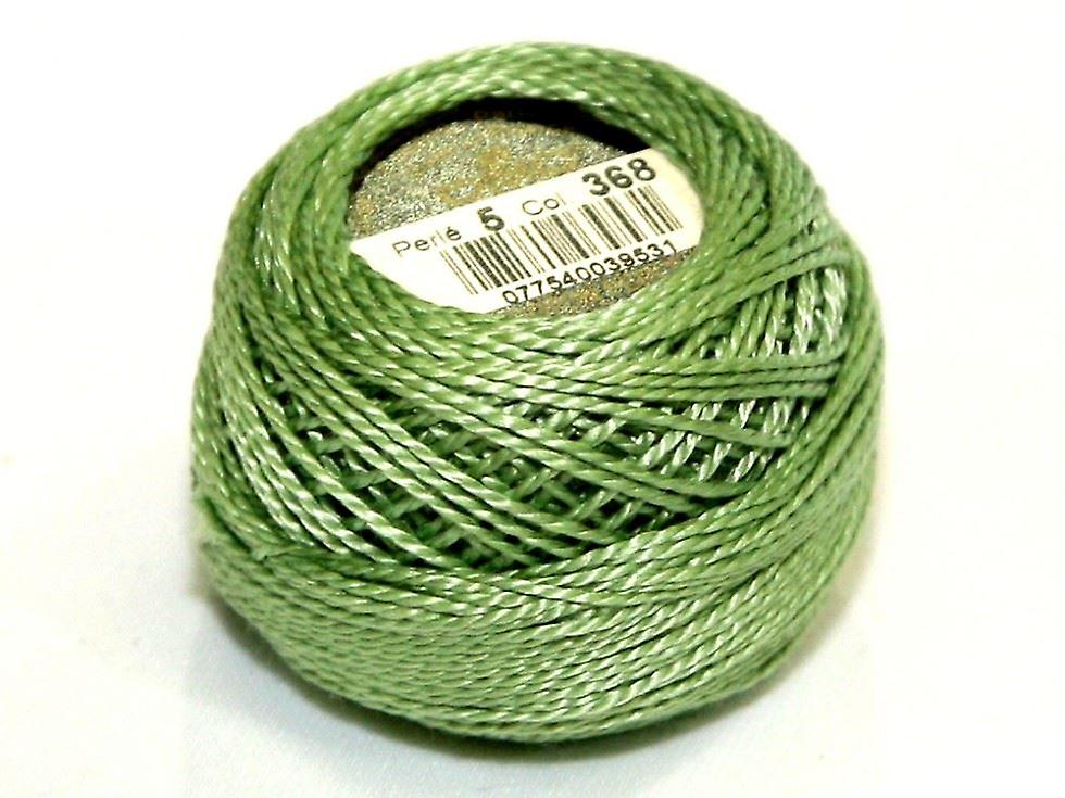 DMC Size 5 Cotton Perle Thread 45m 368 - per 10 gram ball