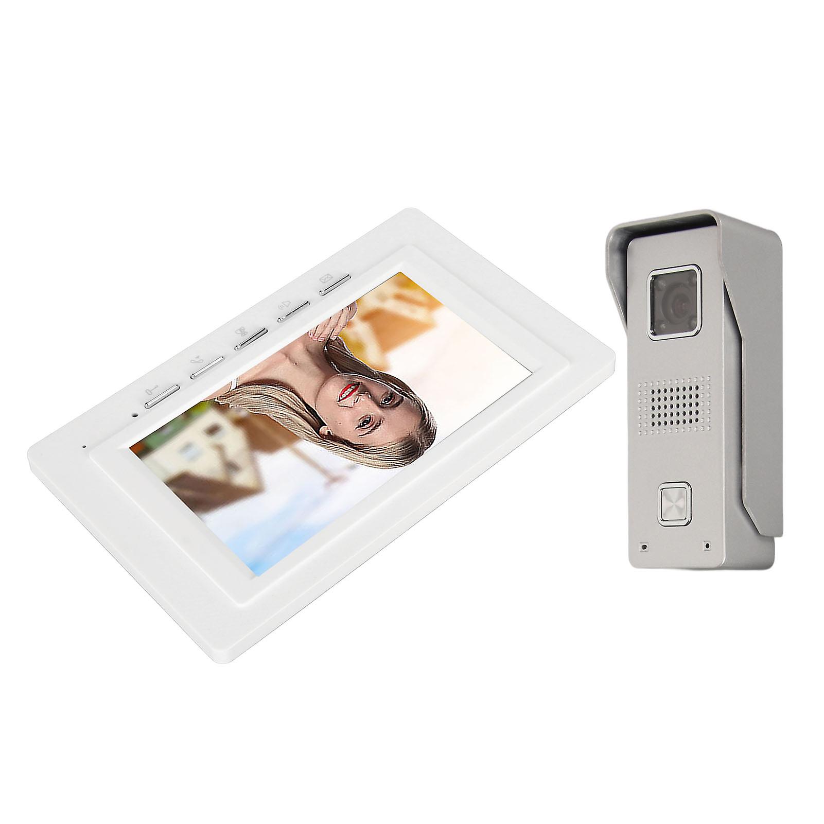 7in TFT Doorbell Intercom System, Night Vision, Rainproof