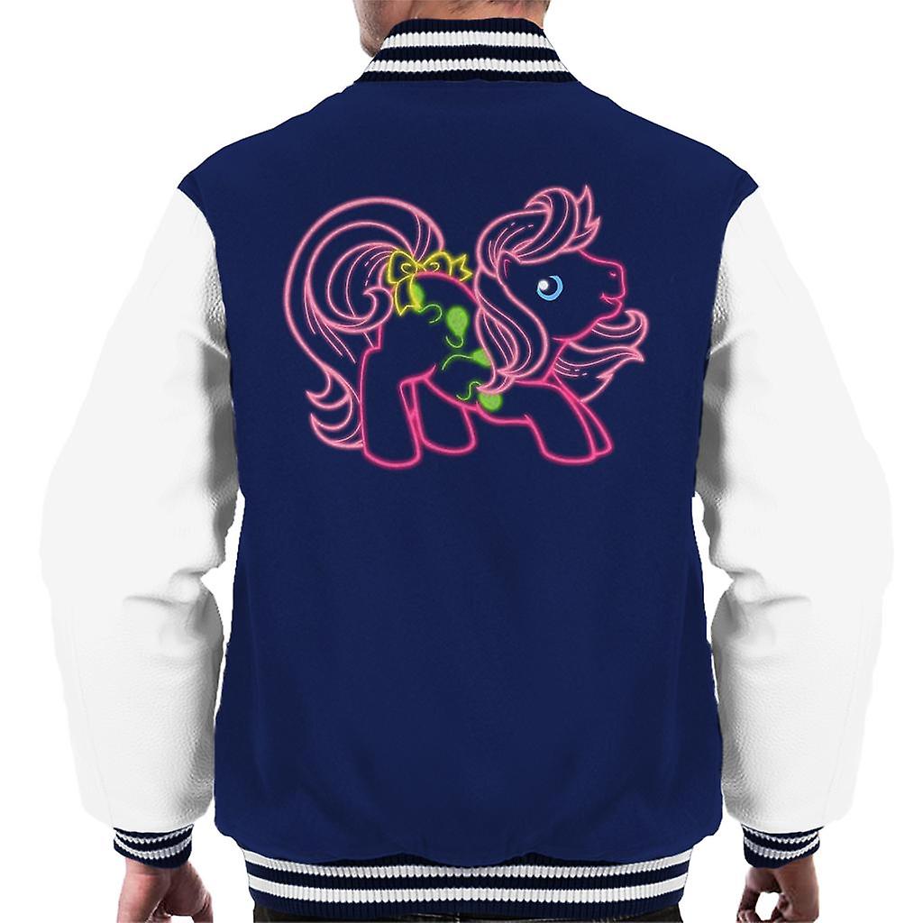 My Little Pony Neon Balloon Cutie Mark Men's Varsity Jacket