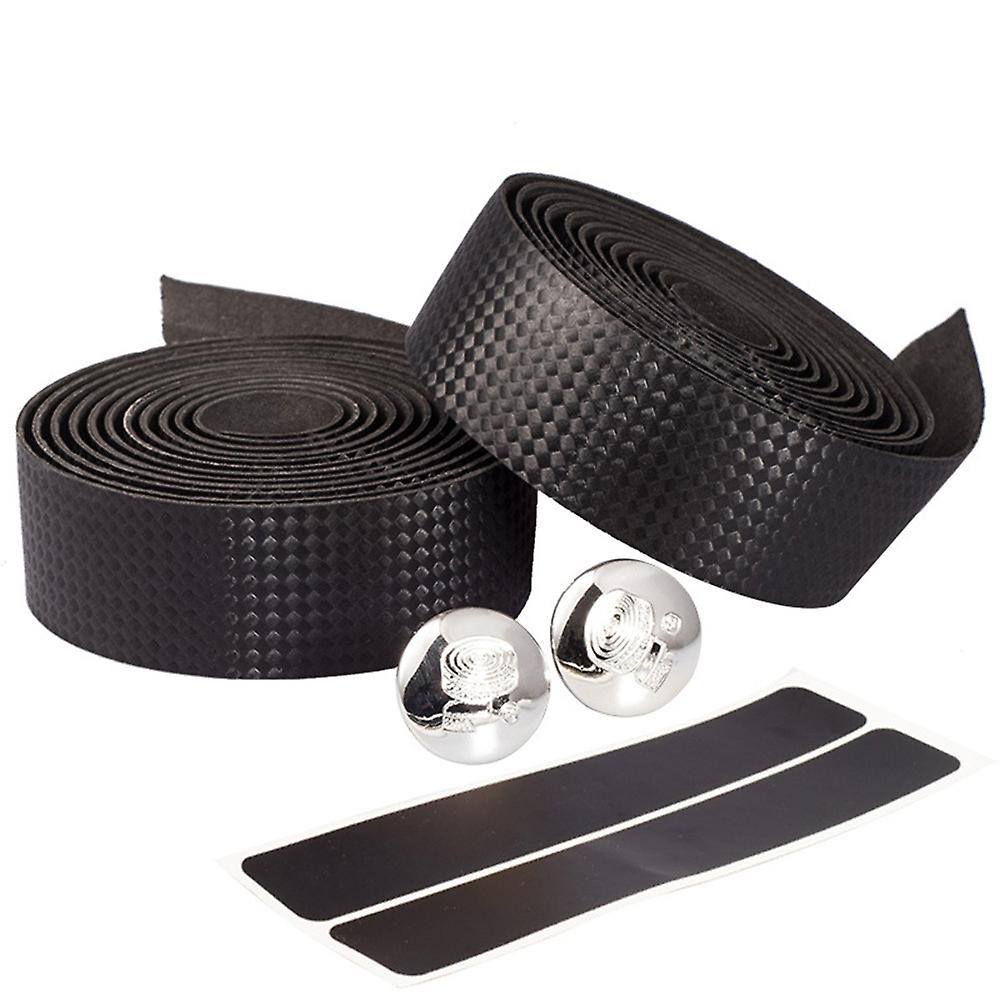 Road Bike Handlebar Tape, Comfortable Material EVA Foam, Water Resistant and Breathable, 2 Rolls with Plugs, for an Exceptional Grip in All Conditions