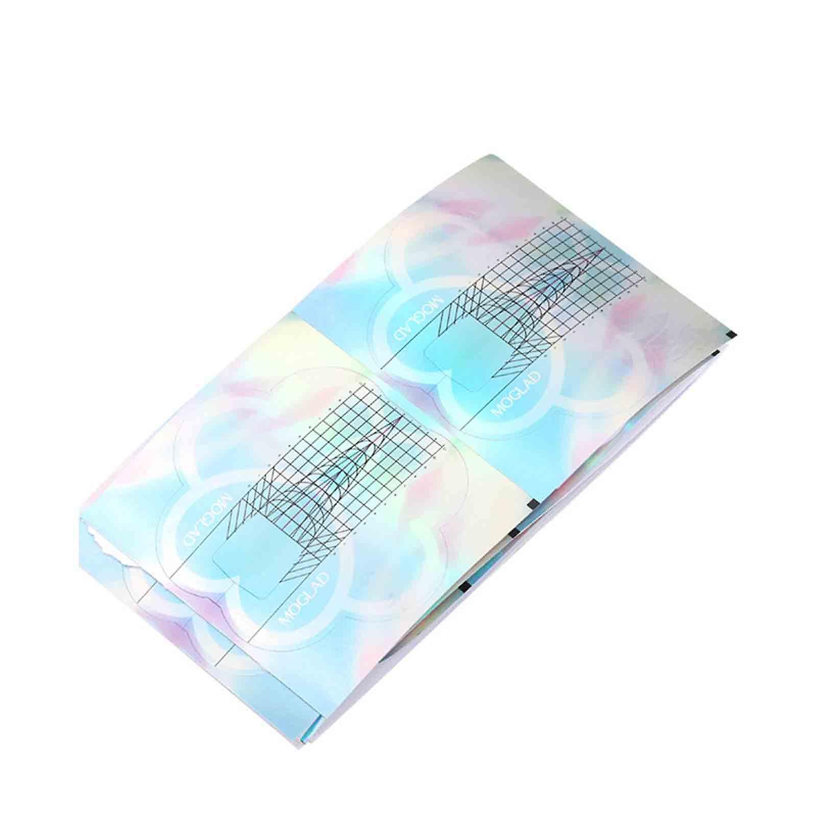 100X Nail Forms Sturdy Nail Extension Forms Paper Nail Forms Self-adhesive Nail