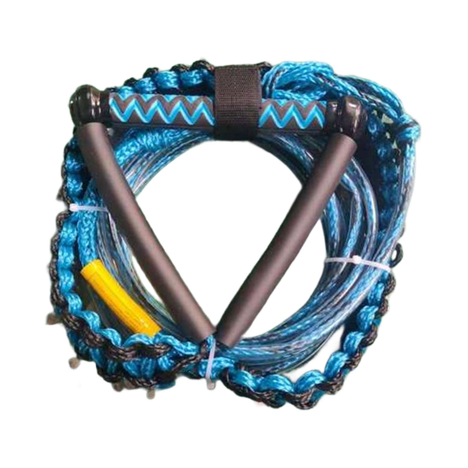 Water Ski, Rope, Wake Surfing Rope, Durable, Multifunctional, with Handle, Wakeboard Rope, Water Ski Tow Rope, for Kneeboard