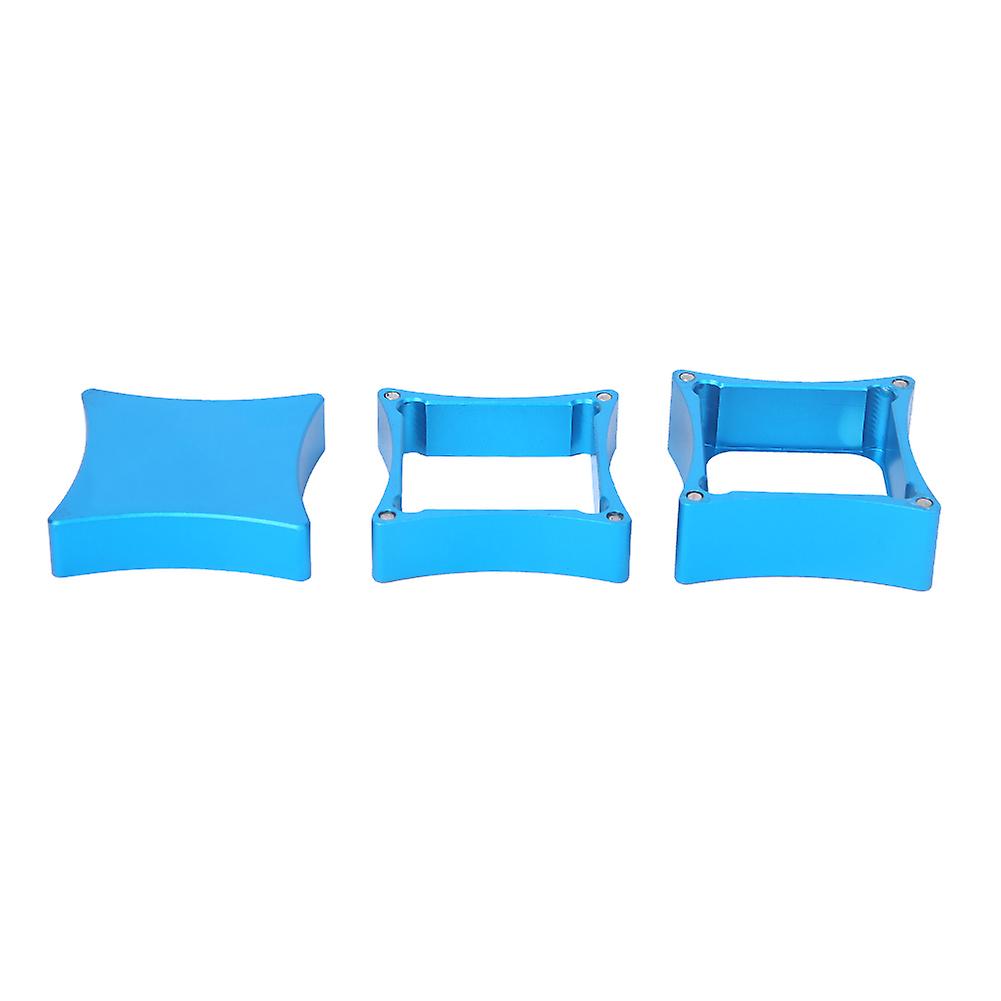 Universal Metal Snooker Pool Billiard Cue Tip Tips Table 3 Section Chalk Holder Holder Accessoryblue