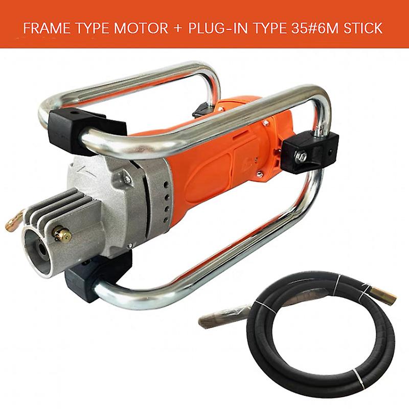Single-phase 220v Construction Site Concrete Vibrating Rod Motor High-frequency Cement Vibrator