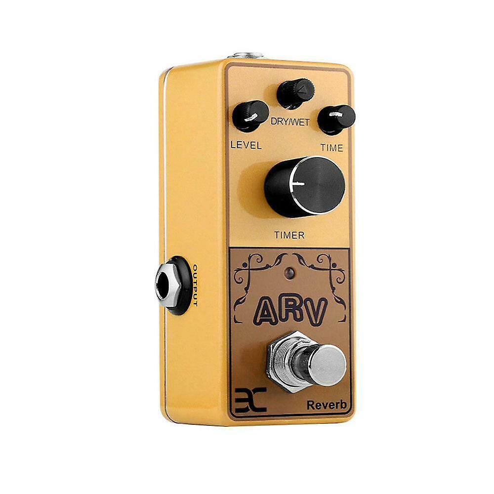 Eno Ex Arv Acoustic Reverb Guitar Effect Pedal Guitar Tools Effektor Tuning E-Gitarren True Bypass Style Spring Echo