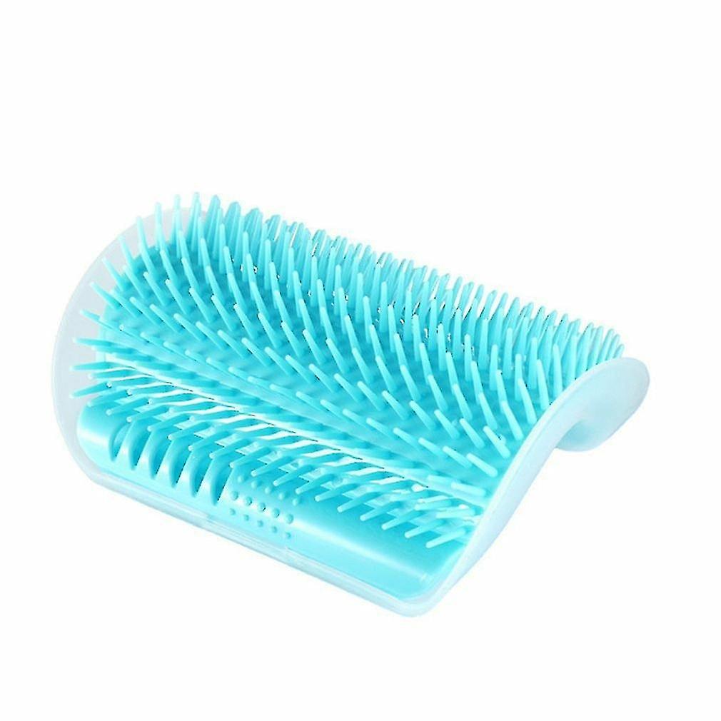 Pet Product For Cat Self Groomer Wall Brush Corner Cat Massage Self Groomer Comb Brush With Catnip C