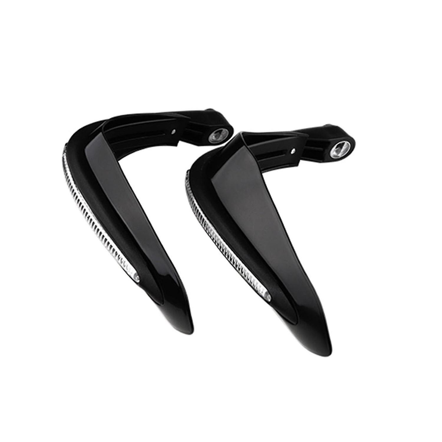 2Pcs Universal Motorcycle Handguards Handguards with LED Light Motorcycle Handguard Handlebar Protec